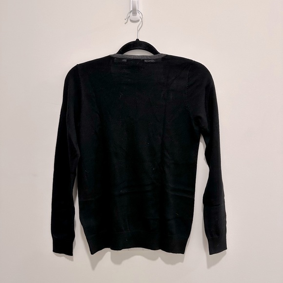 Club Monaco, merino, sweater, size S, grey and black, good condition - Picture 3 of 3